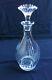 Baccarat Massena 11.25 Cut French Crystal Decanter And Stopper