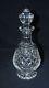 Beautiful Vintage Waterford Cut Crystal Decanter With Stopper Nice Pattern