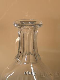 Baccarat Art Glass 10 CANTERBURY Decanter With Vertical Cuts