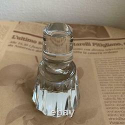 Baccarat Crystal Camus Tradition Beautiful Cut Cognac Decanter Empty Bottle