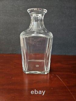 Baccarat Crystal Harcourt-versailles Whiskey Decanter No Stopper Excellent Cond