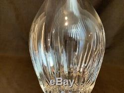 Baccarat Crystal Massena Decanter with Stopper 11 1/4H Clear Cut France READ #2