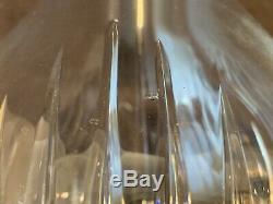 Baccarat Crystal Massena Decanter with Stopper 11 1/4H Clear Cut France READ #2