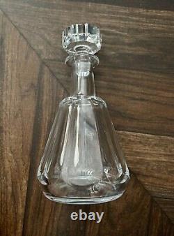 Baccarat Crystal Tallyrand Harcourt Decanter & Stopper French Liquor Stamped