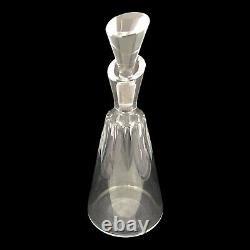 Baccarat Cut Crystal Cote D'Azur Decanter with Stopper France