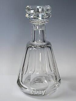 Baccarat Cut Crystal Tallyrand Decanter with Stopper France