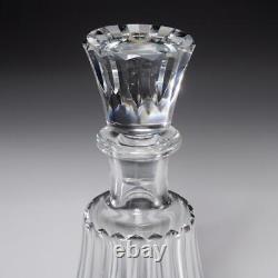 Baccarat France Cote d'Azur Cut Crystal Decanter with Stopper, 10