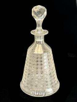 Baccarat France Crystal Cut Glass Decanter