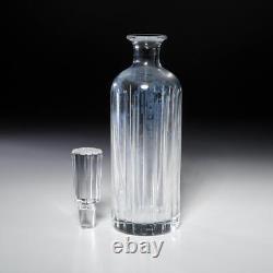 Baccarat France Harmonie Cut Crystal Glass Wine Whisky Decanter w Stopper 12