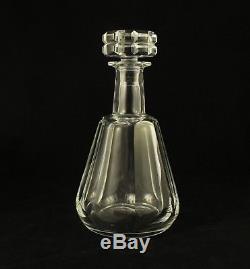 Baccarat French Cut Crystal Talleyrand Pattern Decanter And Original Stopper