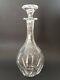 Baccarat Malmaison Cut Full-lead Crystal Wine Decanter With Stopper 11.75
