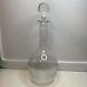 Baccarat Nancy Cut Crystal Wine Decanter With Stopper About 12.5 Tall