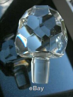 Baccarat Palerme Cut Crystal Decanter Signed C1960