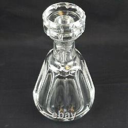 Baccarat Tallyrand Crystal Cut Decanter 9 1/4 Tall WithStopper Numbered Signed