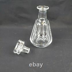 Baccarat Tallyrand Crystal Cut Decanter 9 1/4 Tall WithStopper Numbered Signed