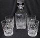 Beautiful Gorham Crystal Decanter And Four Glasses