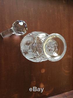 Beautiful Waterford Shannon Jubilee Cut Crystal Decanter Whiskey Wine Brandy