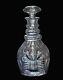 Beautiful Vtg French Cut Crystal Spirit Decanter 10.5h St Saint Louis Baccarat