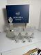 Bohemia Crystal Decanter Set. Decanter With Six Glass Set. New Old Stock