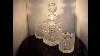 Bohemia Crystal Whisky Decanter With Glasses In Mt Decor