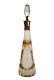 Bohemian Amber To Clear Cut Glass And. 915 Silver Mounted Decanter