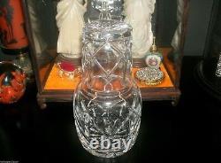 Brilliant Deep Cut Crystal Glass Polish Water Carafe Decanter Bar Tumbler Cup