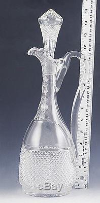 C1850-1880 Fabulous Brilliant Cut Glass Liquor Decanter withStopper