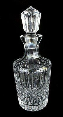 CUT CRYSTAL WHISKEY DECANTER c. 1900! OUTSTANDING