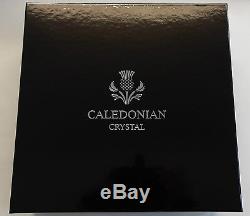 Caledonian 5 Piece Cut Lead Crystal Whisky Set In Presentation Box