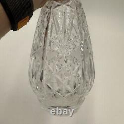 Cristal De Lorraine Crystal Decanter French Midcentury Cut from 1950s # 49 Mark