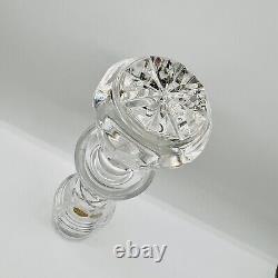 Crystal Cut Decanter 16 1/2 Western Germany With Original Stickers