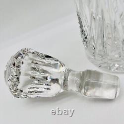 Crystal Cut Decanter 16 1/2 Western Germany With Original Stickers