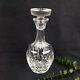 Crystal Decanter Cut Glass With Stopper Lid Heavy Liquor Barware Item #3
