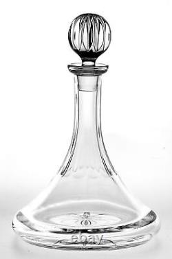 Crystal Ships Decanter Ship Captains Decanter 32 oz. With Stopper Cut