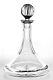 Crystal Ships Decanter Ship Captains Decanter 32 Oz. With Stopper Cut