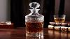 Crystal Whiskey Decanter With Tall Stopper Dublin Collection