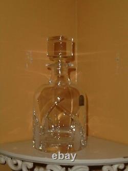 Da Vinci Crystal GROSSETO Whisky Decanter in fine cut 24% lead crystal