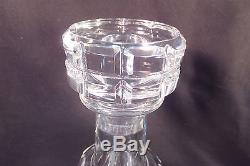Dazzling Baccarat Cut Crystal Decanter Tallyrand Pattern France 1930-1950, 1 OF