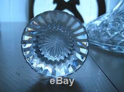 Diamond Cut Glass/Crystal Cordial Ships Decanter Gorgeous