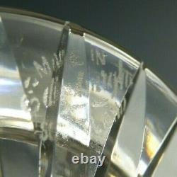 EDINBURGH Crystal THISTLE Cut Water / Whisky Jug 6 (1st)