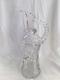 Exc! Large Ewer Pitcher Decanter American Brilliant Cut Glass, Sterling Stopper