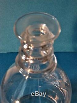 Early 19th C. Blown And Cut Glass Decanter Pittsburgh