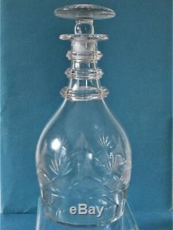 Early 19th C. Blown And Cut Glass Decanter Pittsburgh