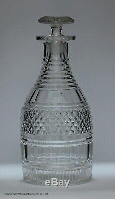 Early 19th century Anglo-Irish cut glass decanter