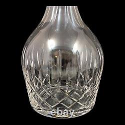 Edinburgh Crystal Decanter Appin Cut with Stopper Scotland 10 3/4
