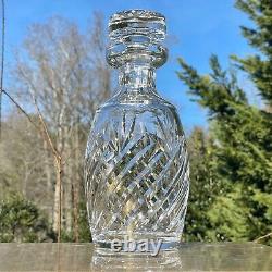 Elizabeth II Waterford Cut Crystal Giftware Decanter and Stopper