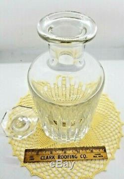 Exquisite BACCARAT ROTARY Cut Crystal DECANTER & STOPPER