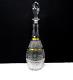 Exquisite Ebeling & Ruess Marquis Gold Cut Crystal Wine Decanter Rare