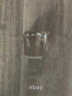 FINE GUNDERSON PAIRPOINT CUT CRYSTAL DECANTER WithSTOPPER AND 6 CORDIALS