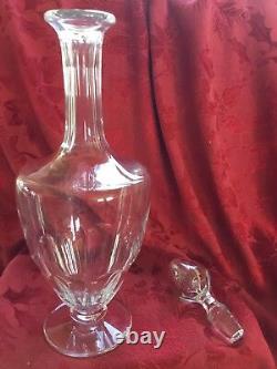 FLAWLESS Exquisite BACCARAT France Crystal GENOVA Cut Glass DECANTER & STOPPER